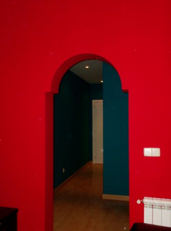 Pintura decorativa 2 colores intensos